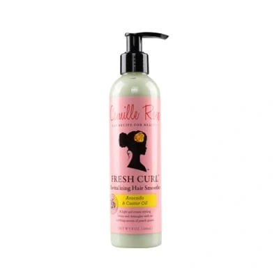 Image of Camille Rose Fresh Curl 2 in 1 Hair Styling Cream and Detangler Gel, Nourishing Styling, Avocado Castor Oil, 240 ml (Pack of 1)