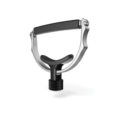 Image of Planet Waves PW CP 18 D&#039;Addario Guitar Capo for Acoustic Cradle Style Creates Even Tension Self Centering Stainless Steel