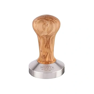 Image of motta Tamper with olive handle, bottom 58 mm