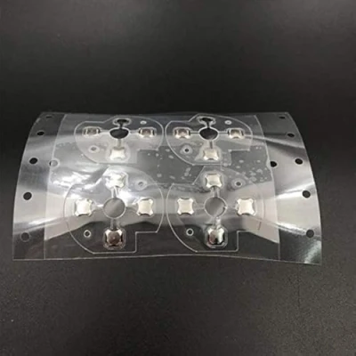 Image of 10 x Conductive Film Sticker for Xbox One Controller Replacement D Pad Button Metal Dome Switch