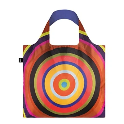 Image of LOQI Museum Poul Gernes Target Canvas &amp; Beach Tote Bag, 50 cm, 20 L, Multicolour