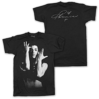 Image of Official Prince Parade Signature Mens Black T Shirt (Medium)