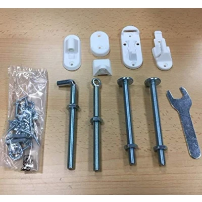 Image of BabyDan Range of Stair Gates Spare Fitting Kits (BabyDan MultiDan Wood Fittings Kit)