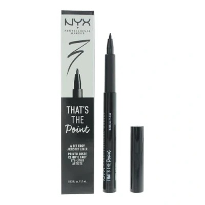Image of NYX Professional Makeup Thats The Point Black Artistry Eyeliner A Bit Edgy, 0.021 kg