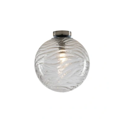 Image of NEREIDE Globe Ceiling Light Transparent 25x27.4cm