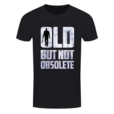 Image of Grindstore Men&#039;s Old But Not Obsolete T Shirt Black