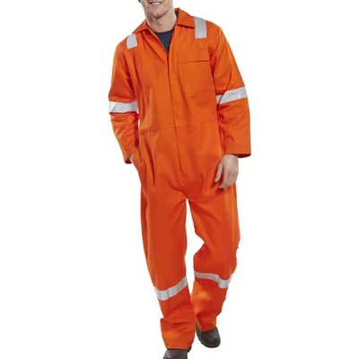 Image of FIRE RETARDANT NORDIC DESIGN BOILERSUIT ORANGE 36