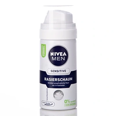 Image of 5Pack Nivea Travel Shaving Foam Sensitive 5x 50ml