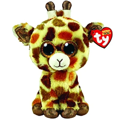 Image of TY Toys Beanie Boo Giraffe Stilts 15 CM, Brown (2009290)