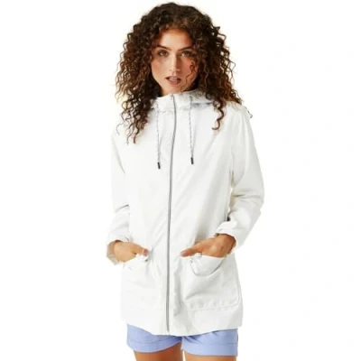 Image of Regatta Womens Bayletta Giovanna Fletcher Waterproof Jacket White 20