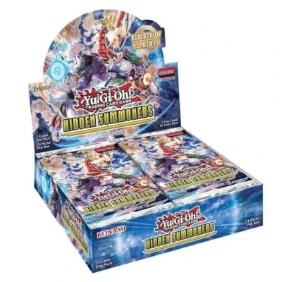 Image of yu gi oh KONHSBB Hidden Summoners Booster Box of 24 Packets, Multi