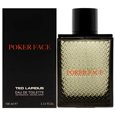Image of Poker Face by Ted Lapidus for Men 3.4 oz EDT Spray