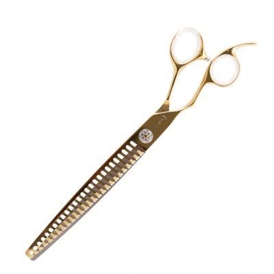 Image of DezynaDog Aureus Gold 8&#039; 26T Chunker Lefty Scissor