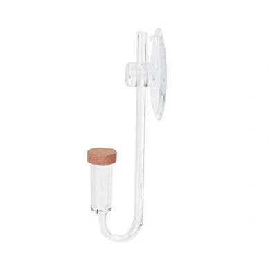 Image of CO2 Diffuser Acrylic Transparent Atomizer Bubble Counter with U Shape Connecting Tube for Aquarium Plants Water Grass