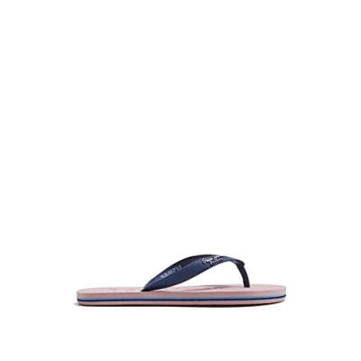 Image of Pepe Jeans BAY Beach Brand Pool slides, Women&#039;s, Size: 7, Navy shoes