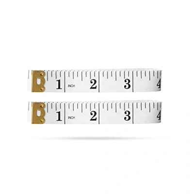 Image of Realm Double Sided Tape Measure, Suitable For Body Measuring, Sewing/Tailors Tape, inches &amp; CM&#039;s, 150cm / 60 (2)