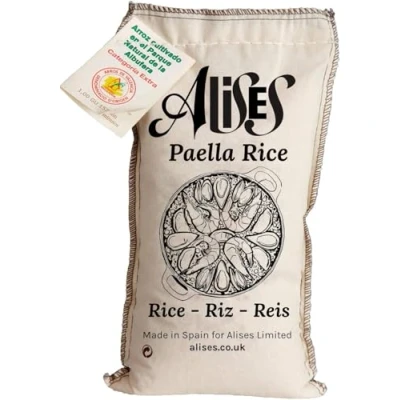 Image of Alises 1 Kg Paella Rice Bahia D.O. Valencia Arroz Bahia, Spanish Premium for