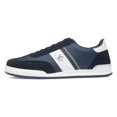 Image of Original Penguin Men&#039;s GAZ Cupsole Trainer, Navy, 10