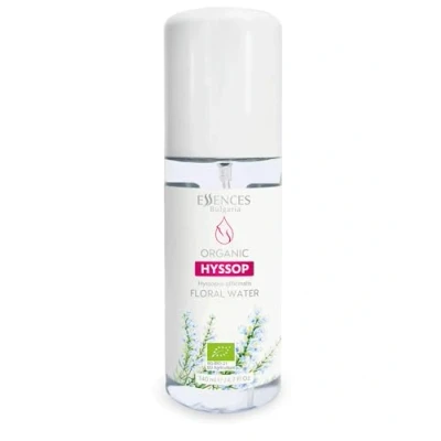 Image of Essences Bulgaria Organic Hyssop Floral Water 140ml Against Sweating, Unpleasant Odors Shiny and Strong Hair Sensitive, Red Skin Excellent Aftershave Alcohol Free Cruelty