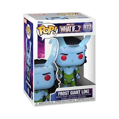 Image of Funko POP! Marvel the Prince What If Frost Giant Loki Collectable Vinyl Figure Gift Idea Official Merchandise Toys for Kids &amp; Adults TV Fans