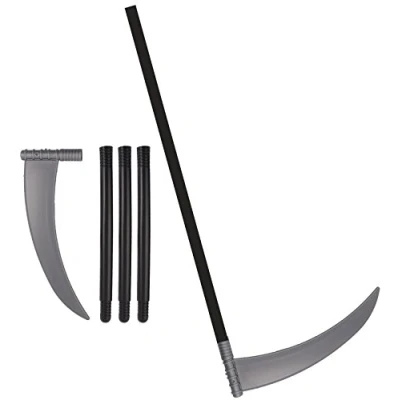 Image of Boys Halloween Grim Reaper Death SCYTHE Fancy Dress Costume 70cm 28&quot;