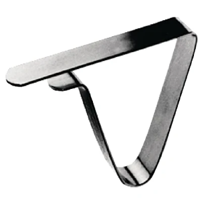 Image of Table Cloth Clips Top Bar of Clip 75mm. Pack quantiy: 4