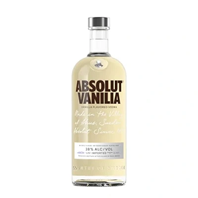 Image of Absolut Vanilia Flavoured Swedish Vodka, 1L