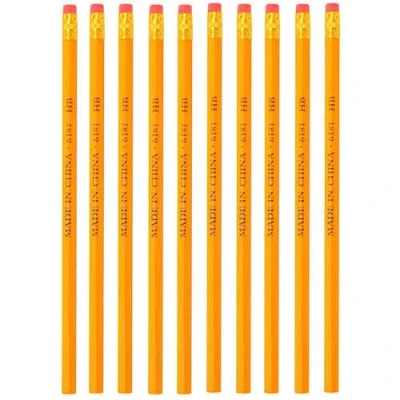 Image of HB Pencils Pack of 15 Kids Adults Office School Stationery Sketching Drawing Writing Maths