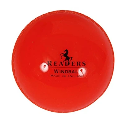 Image of Readers Windball cricket ball For Training, Orange Orange, boy