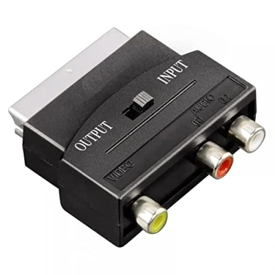 Image of Mr. Gadget&#039;s Solutions RG To Composite RCA Scart Adapter With Input And Output Switch