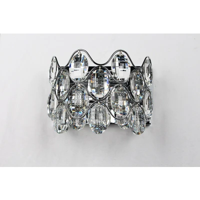 Image of Raina 2 Light Chrome Wall