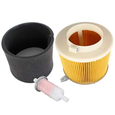 Image of AISEN Air Filter with Petrol for Kawasaki Mule SX 500 520 550 600 610 2500 2510 2520 Replaces 11029 1004 49019 1055