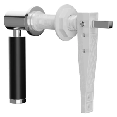 Image of Wholesale Domestic Black Ceramic Modern Cistern Flush Lever