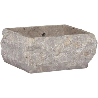 Image of vidaXL Sink Grey 30x30x13 cm Marble