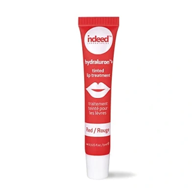 Image of Indeed Labs Hydraluron+ Tinted Lip Treatment, Red, 9 ml