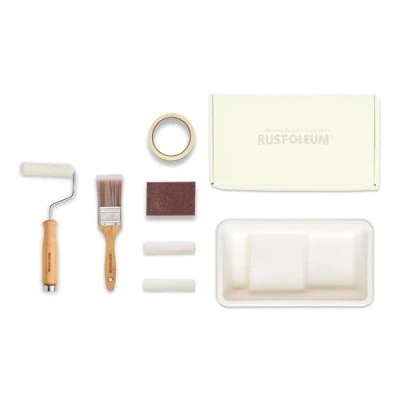 Image of Rust Oleum Ready to Roll Eco Paint Kit (Small) Gloss Furniture Fresh Greens