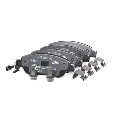 Image of 1613819980, 425328, 425474 Brake pad set ATE 13.0460 3829.2 TOYOTA: Aygo, CITROËN: C1 I, II, PEUGEOT: 107 Hatchback, 108 Hatchback