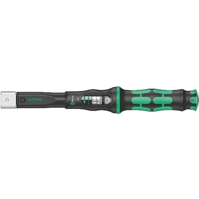 Image of Wera Click Torque x 2 Wrench for insert tools, 9 12 mm Drive, 10 50 Nm, 0507652001