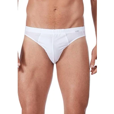 Image of HUBER Men&#039;s Herren Brasil Slip Briefs, White (White 0500), L