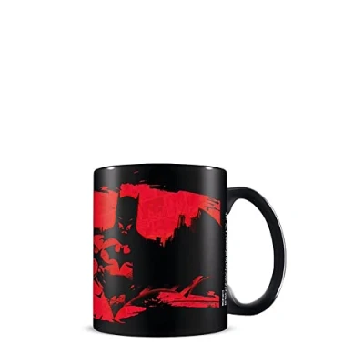 Image of Pyramid International Batman (Red) Black Mug 10Oz / 315Ml Ceramic One Size