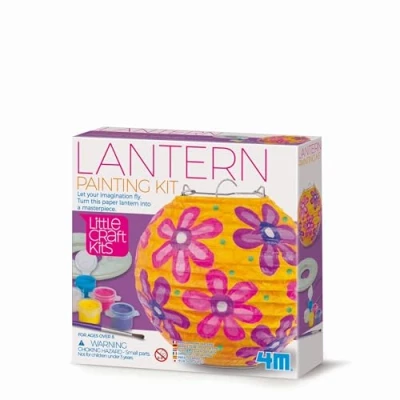 Image of 4M 404767 Little Craft Lantern Painting Kit, Multi Colour