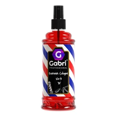 Image of Gabri No5 Barber Cologne, Aftershave Turkish Cologne Spray, Men&#039;s Eau de 400 ml (No5)