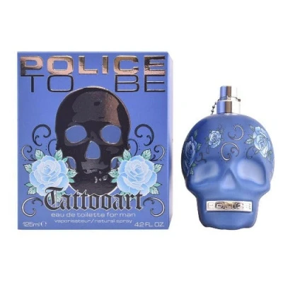 Image of Police To Be Tattooart Man Eau de Toilette Spray 125 ml (Pack of 1)