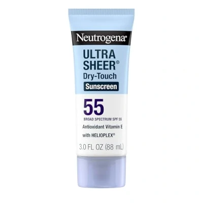 Image of Neutrogena Ultra Sheer Dry Touch Sunscreen Broad Spectrum SPF 55, 3 fl. oz.