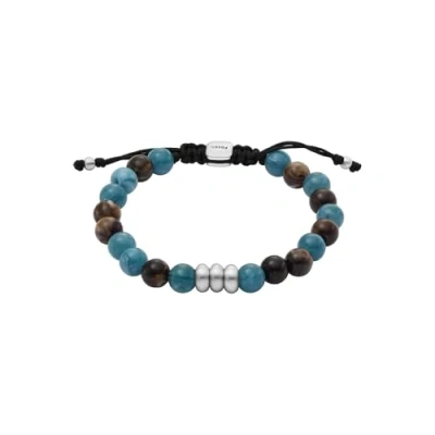 Image of Fossil Bracelet silvercoloured, Men&#039;s, Size: One Size, Silver coloured