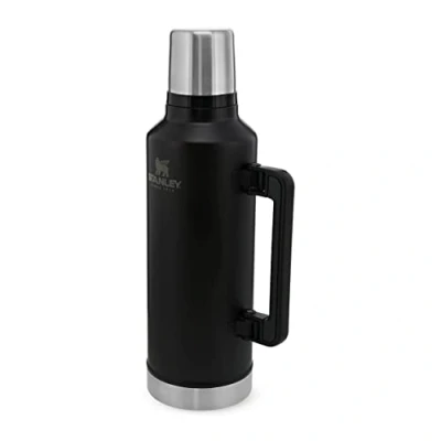 Image of Stanley Classic Legendary Thermal Flask 2.3L Keeps Hot Or Cold For 48 Hours BPA Free Insulated Bottle Stainless Steel Coffee Leakproof Dishwasher Safe Matte Black