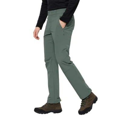 Image of Jack Wolfskin Men&#039;s Activate XT Pants M Hiking Trousers, Hedge Green, 102 cm