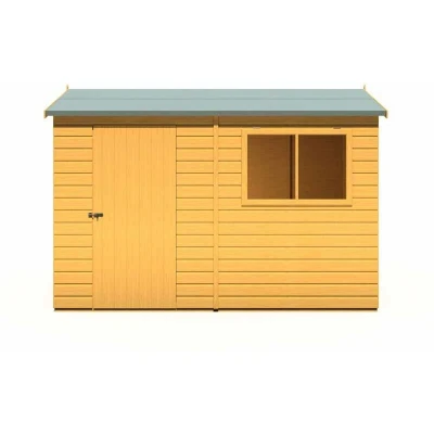 Image of Shire Premium Shed Range Lewis 10x8 SD Reverse Apex Style D