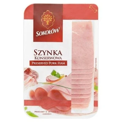 Image of Sokolow Sliced Preserved Pork Ham 120gr x 10 pack