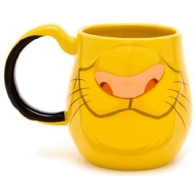 Image of Disney Parks Lion King Simba Face Pear Shaped Mug